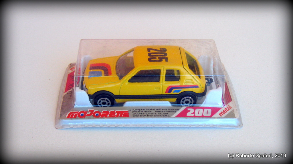 Majorette Peugeot 205 GTI (n.281-A)